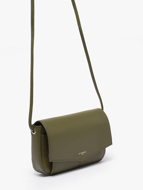 Cross Body Tas Charlotte Leder Le tanneur Groen charlotte TOTT3C01 ander zicht 2